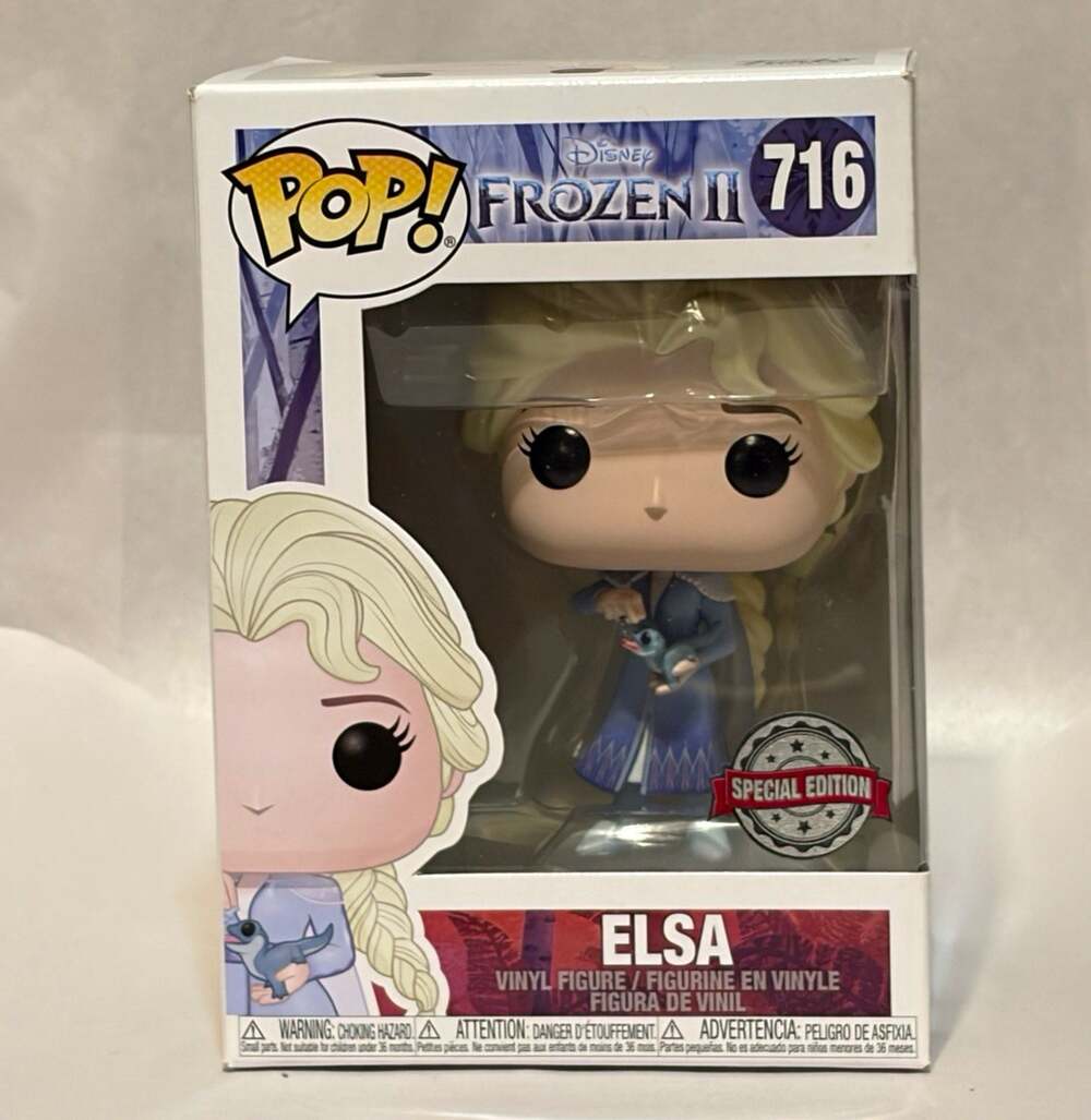 Funko Pop! Disney Frozen II Elsa Vinyl Figure #716 Special Edition